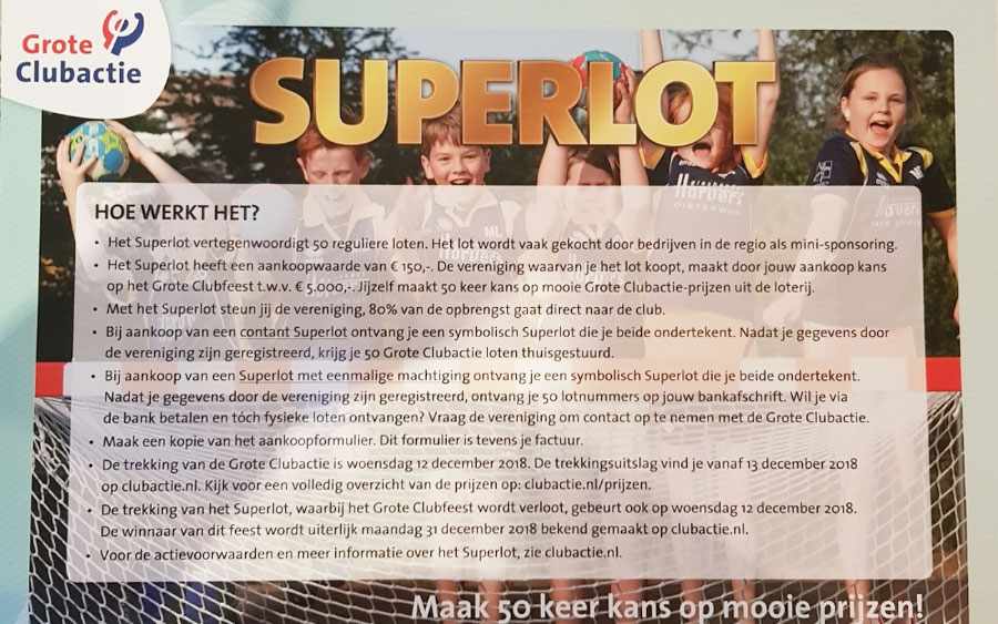 Superlot Grote Clubactie!!!